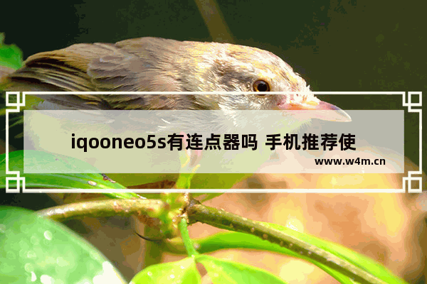 iqooneo5s有连点器吗 手机推荐使用什么连点器好用