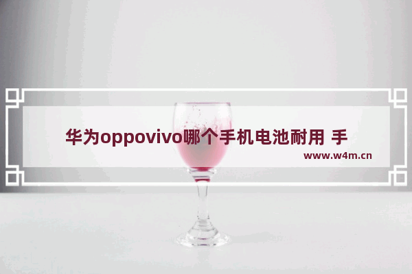 华为oppovivo哪个手机电池耐用 手机推荐哪个牌子好用点耐用