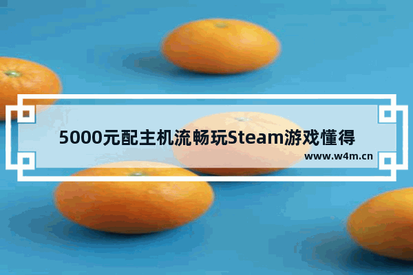 5000元配主机流畅玩Steam游戏懂得来_steam好玩的免费主机游戏