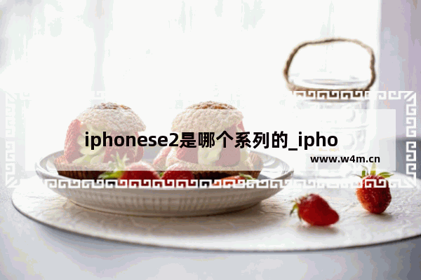 iphonese2是哪个系列的_iphonese 2代参数