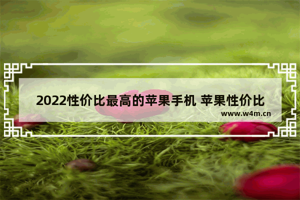 2022性价比最高的苹果手机 苹果性价比高手机推荐