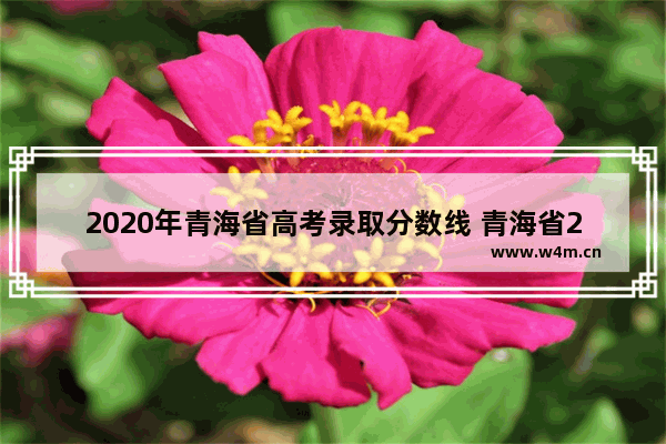 2020年青海省高考录取分数线 青海省2017高考分数线