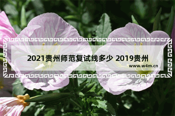 2021贵州师范复试线多少 2019贵州省高考分数线