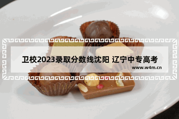 卫校2023录取分数线沈阳 辽宁中专高考分数线是多少