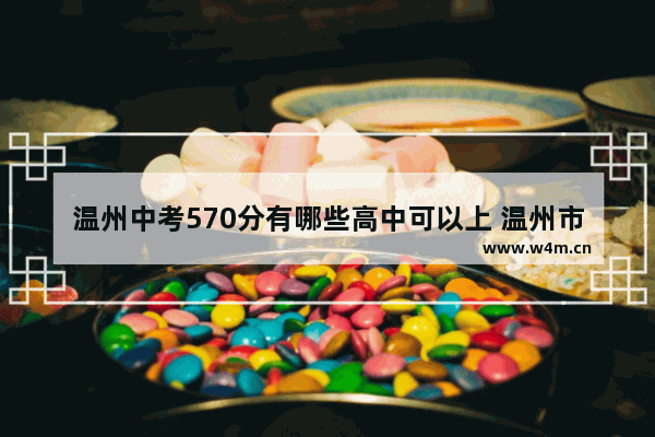 温州中考570分有哪些高中可以上 温州市区高考分数线排名