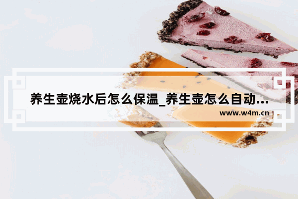 养生壶烧水后怎么保温_养生壶怎么自动保温