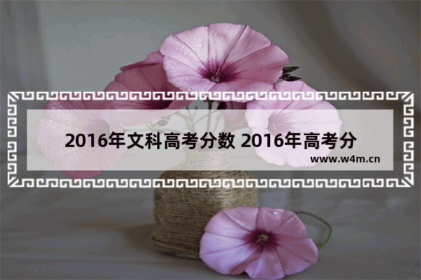 2016年文科高考分数 2016年高考分数线查询