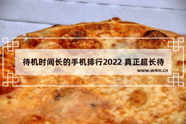 待机时间长的手机排行2022 真正超长待机手机推荐