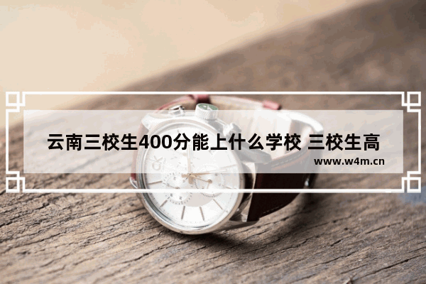 云南三校生400分能上什么学校 三校生高考分数线玉溪