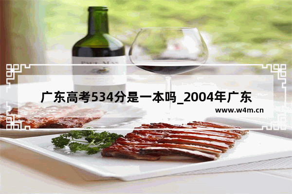 广东高考534分是一本吗_2004年广东高考总分标准分排位表