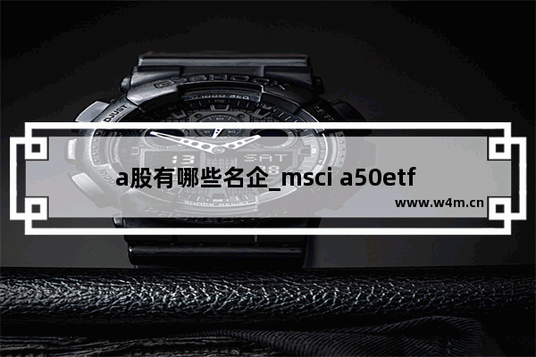 a股有哪些名企_msci a50etf 都有哪几家