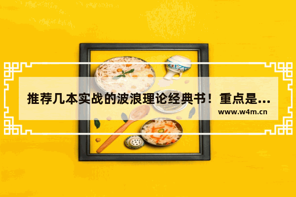 推荐几本实战的波浪理论经典书！重点是实战 不是理论_千王之王里角色初恋是谁演的