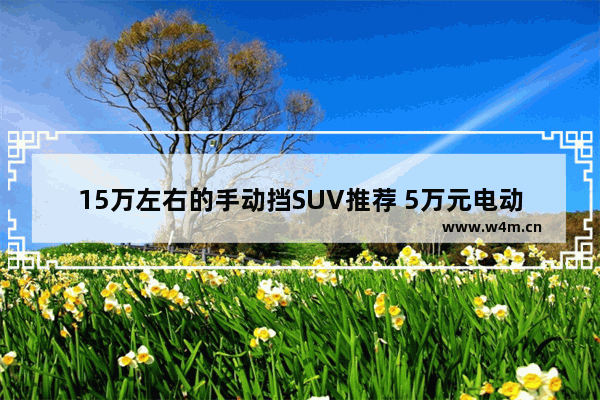 15万左右的手动挡SUV推荐 5万元电动手动挡新车推荐哪款好点呢