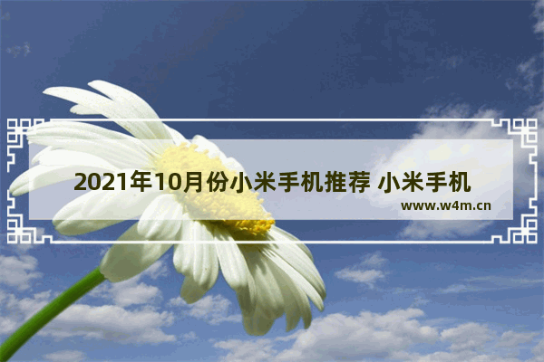 2021年10月份小米手机推荐 小米手机推荐哪一款好一点