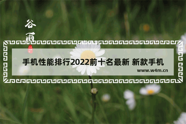 手机性能排行2022前十名最新 新款手机推荐有哪几款型号好用