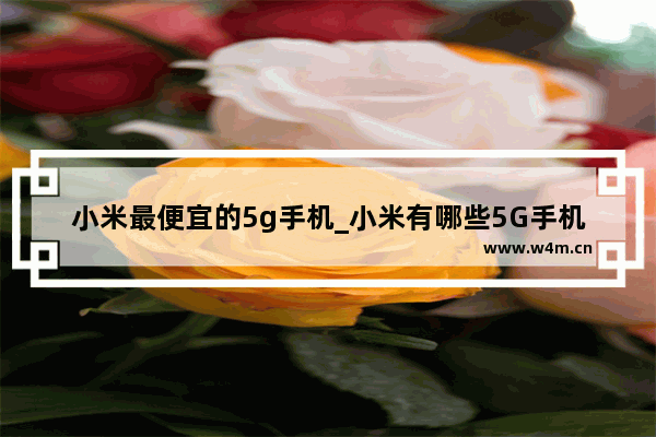 小米最便宜的5g手机_小米有哪些5G手机？价格分别是多少