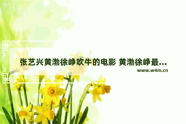 张艺兴黄渤徐峥吹牛的电影 黄渤徐峥最新电影叫什么名字啊