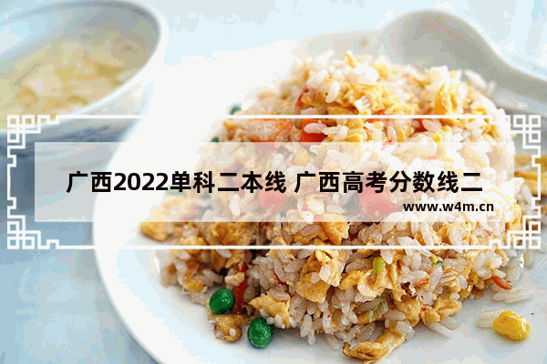 广西2022单科二本线 广西高考分数线二本理科