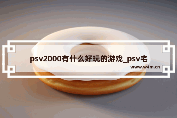 psv2000有什么好玩的游戏_psv宅男游戏有哪些