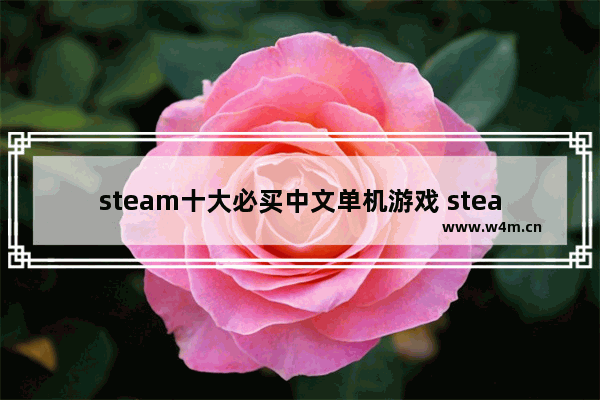 steam十大必买中文单机游戏 steam游戏推荐经典单机大作