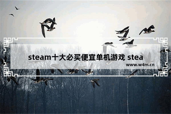 steam十大必买便宜单机游戏 steam免费单机游戏推荐内存小