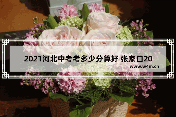 2021河北中考考多少分算好 张家口2021高考分数线