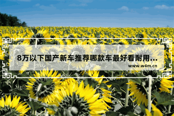 8万以下国产新车推荐哪款车最好看耐用省油 8万以下国产新车推荐哪款车最好看耐用省油