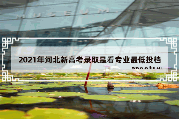 2021年河北新高考录取是看专业最低投档线吗_河北2023投档线怎么查