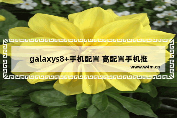 galaxys8+手机配置 高配置手机推荐安卓