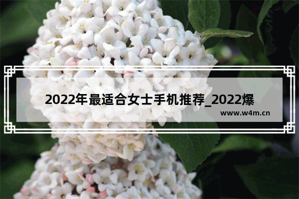 2022年最适合女士手机推荐_2022爆火网名女霸气