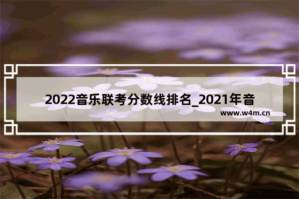 2022音乐联考分数线排名_2021年音乐本科文化课分数线