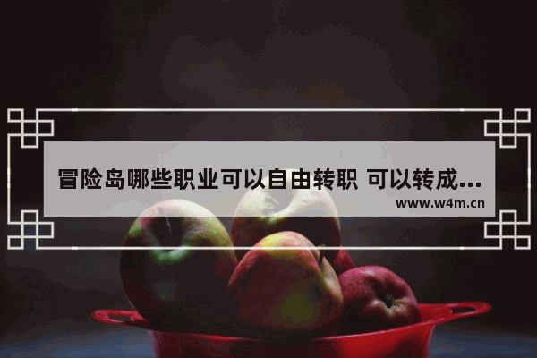 冒险岛哪些职业可以自由转职 可以转成什么职业_冒险自由类游戏推荐