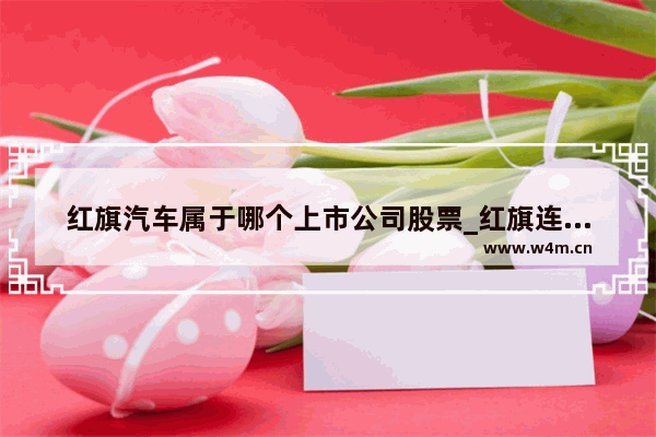 红旗汽车属于哪个上市公司股票_红旗连锁股票为什么这么低