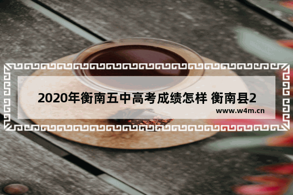 2020年衡南五中高考成绩怎样 衡南县2021高考分数线