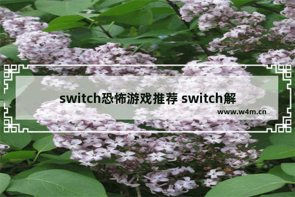 switch恐怖游戏推荐 switch解谜游戏推荐