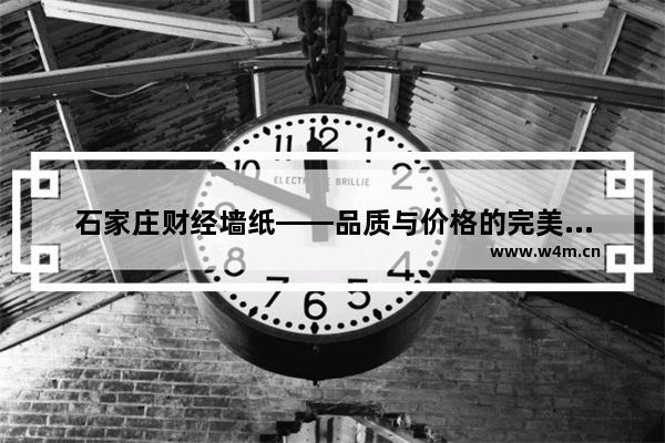 石家庄财经墙纸——品质与价格的完美结合