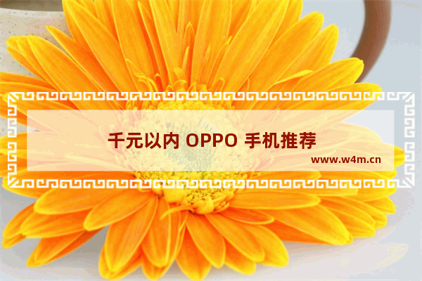 千元以内 OPPO 手机推荐