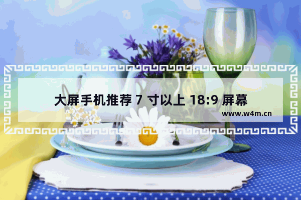 大屏手机推荐 7 寸以上 18:9 屏幕手机选购攻略