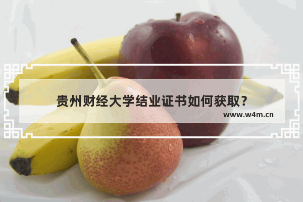 贵州财经大学结业证书如何获取？