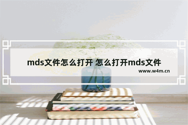 mds文件怎么打开 怎么打开mds文件