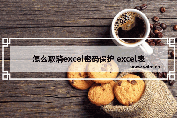 怎么取消excel密码保护 excel表格保护密码解除方法