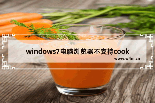 windows7电脑浏览器不支持cookie怎么办 windows7系统浏览器不支持Cookie的解决方法