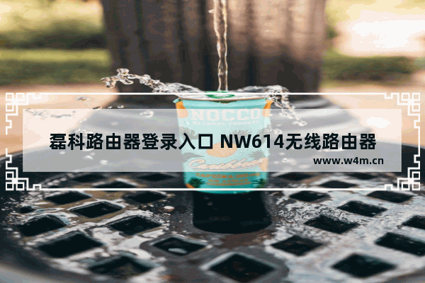 磊科路由器登录入口 NW614无线路由器设置图解教程