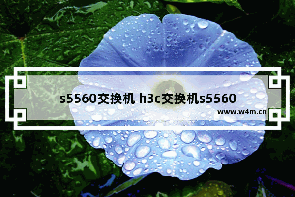 s5560交换机 h3c交换机s5560配置步骤教程