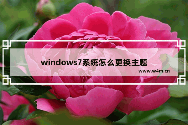 windows7系统怎么更换主题