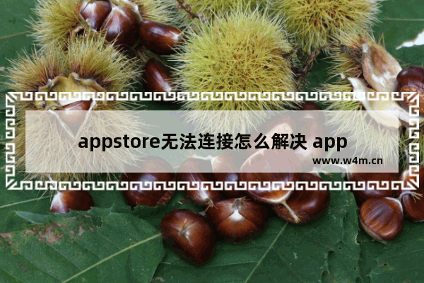 appstore无法连接怎么解决 appstore连接不上的解决方法