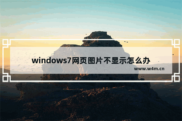 windows7网页图片不显示怎么办