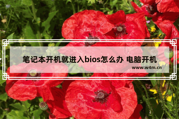 笔记本开机就进入bios怎么办 电脑开机就进BIOS的解决方法