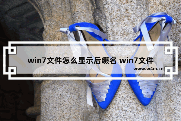 win7文件怎么显示后缀名 win7文件后缀显示方法