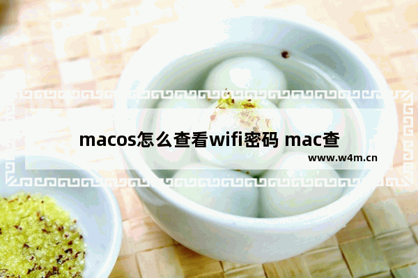 macos怎么查看wifi密码 mac查看wifi密码的简单方法